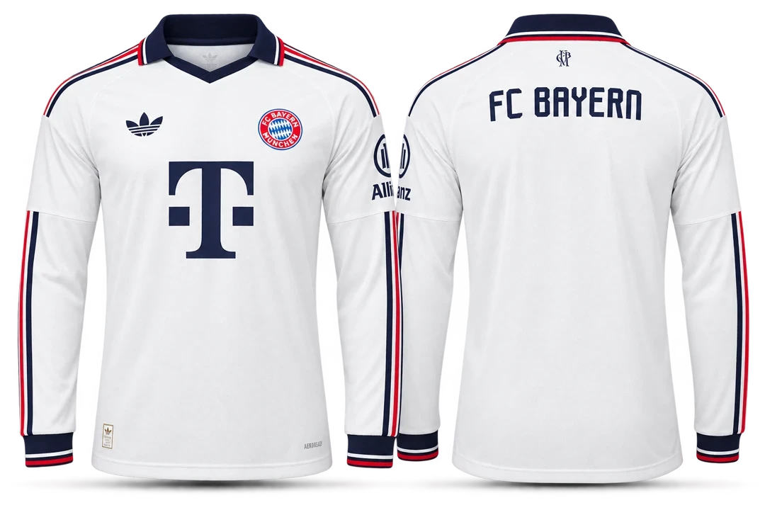 BAYERN MUNCHEN AWAY 2026-27 MANGA LONGA
