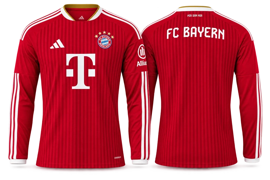 BAYERN MUNCHEN HOME 2026-27 MANGA LONGA