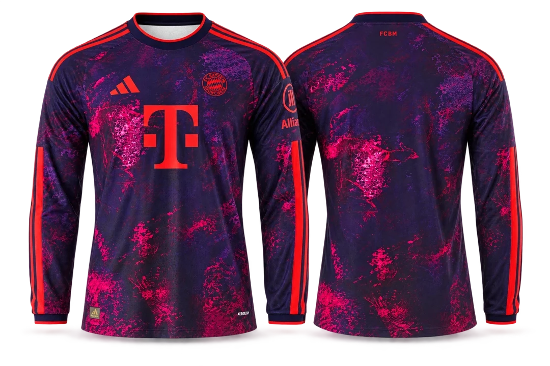 BAYERN MUNCHEN THIRD 2026-27 MANGA LONGA